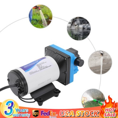 #ad 12 Volt 5.0 GPM Marine Water Pump 110V 55PSI High Pressure RV Boat Marine $59.16