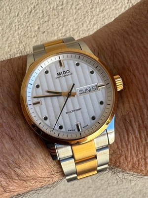 Mido Multifort 38mm two-tone Swiss luxury automatic watch