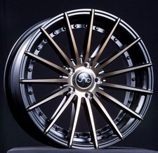 Jnc Wheels Rim Jnc042 Matte Black Machined Bronze Face 18x9.5 5x114.3 Et35