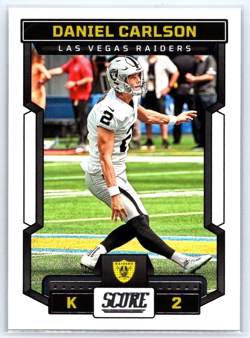 2023 Score #138 Daniel Carlson - Las Vegas Raiders