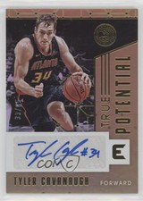2017-18 Essentials True Potential Signatures Gold 33/35 Tyler Cavanaugh Auto 1u6