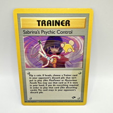 Pokemon - Sabrina's Psychic Control 121/132 Gym Challenge Regular *MP* on eBay
