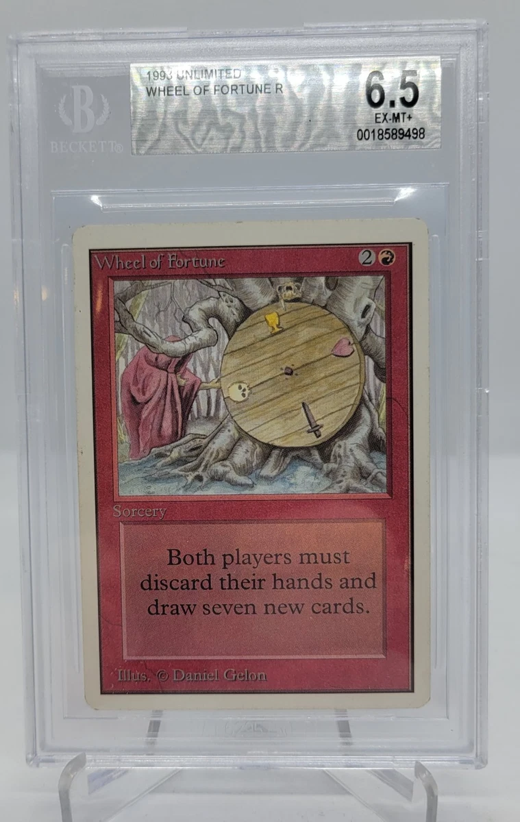 Wheel Of Fortune In Individual Magic: The Gathering Cards for sale