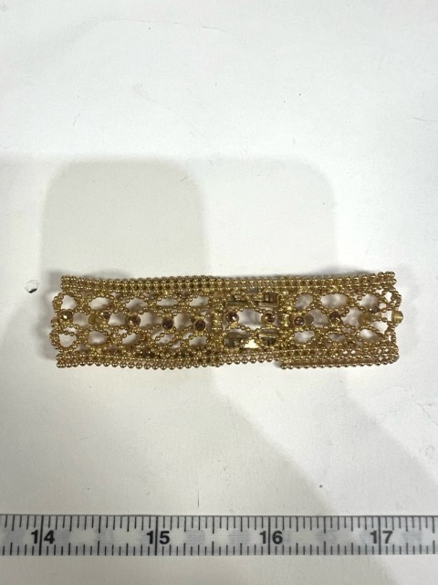 Givenchy Lace Pattern AB Aurora Borealis Crystals… - image 3