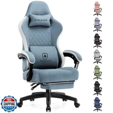 GTPLAYER Gaming Chair, Computer Office Chair with Pocket Spring C