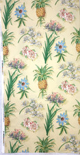 Waverly Upholstery Fabric SUN N SHADE 3 Yards 56" BOCA BOTANICAL Yellow Tropical