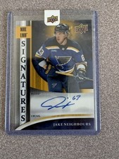 JAKE NEIGHBOURS 2025-26 TIM HORTONS SIGNATURES AUTOGRAPH 1:7,200 AUTO
