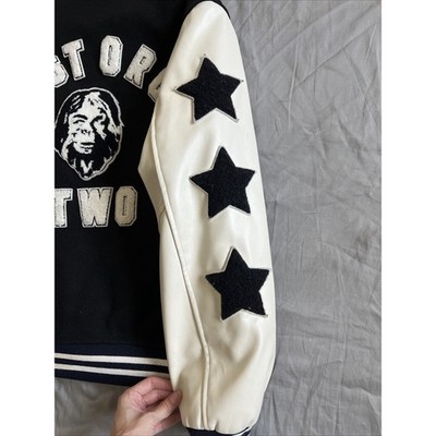 Human Made x Undercover Last Orgy 2 Leather Varsity Jacket NIGO