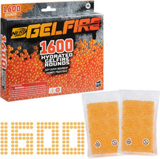 Image of Nerf Pro Gelfire 1600 Rounds Refill for Nerf Pro Gelfire Blasters Soft Ammo