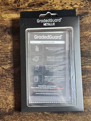 GradedGuard PSA Graded Card Guard Protector METALLIC OBSIDIAN Limited Edition