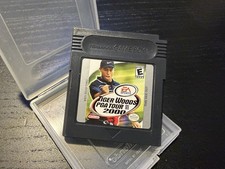 Tiger Woods PGA Tour 2000 (Nintendo Game Boy Color, 1999) GBC w/Case *TESTED