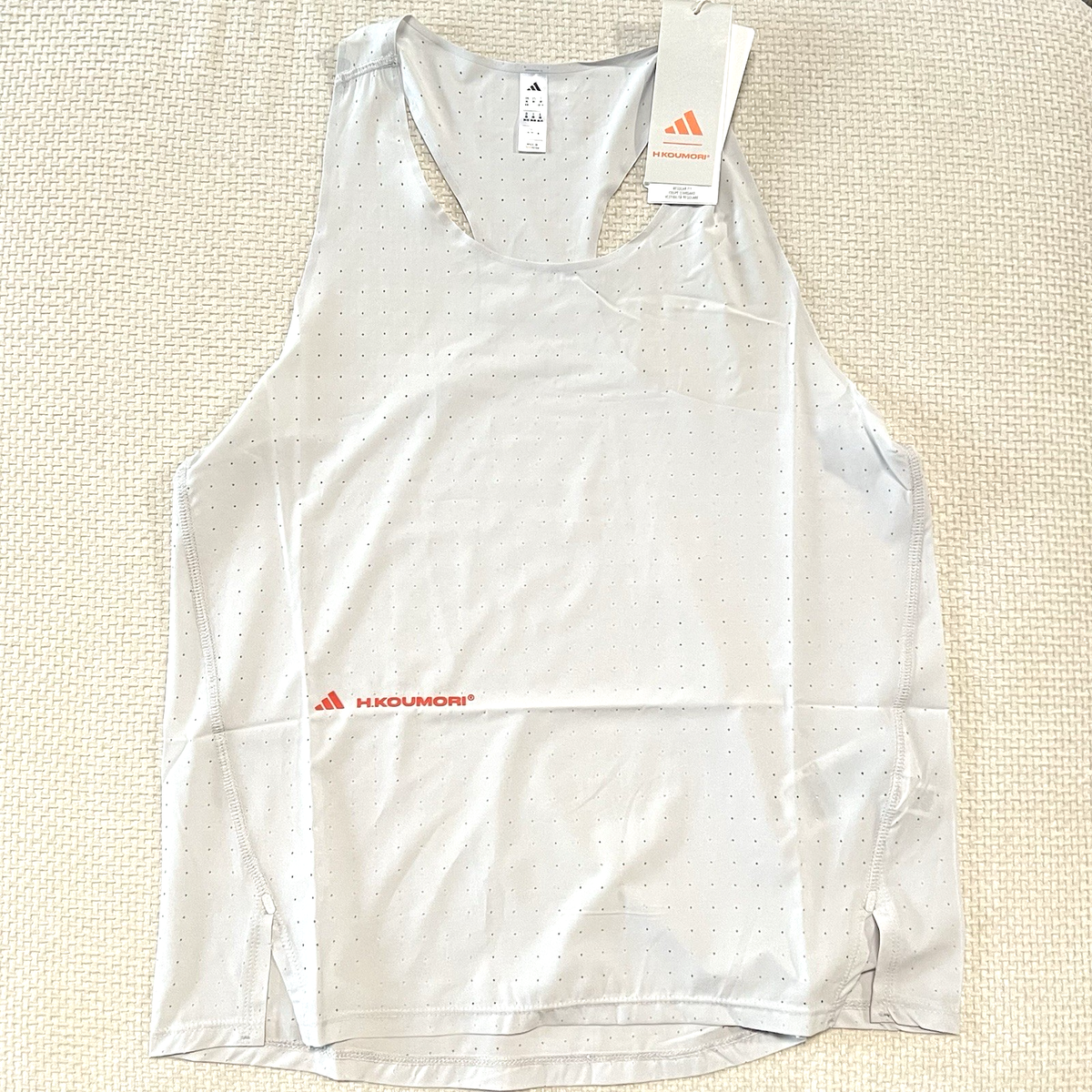 Adidas H. Koumori Running Singlet Women's size XS Tank White
