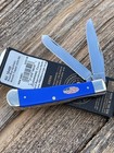 CASE XX * 2026 SMOOTH ROYAL BLUE SYNTHETIC TRAPPER KNIFE KNIVES — photo 2