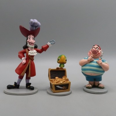 Disney Jake And The Neverland Pirates Figures Captain Hook Mr Smee Parrot