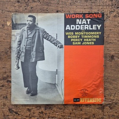 LP Nat Adderly Work Song RLP 12-318 Riverside Musik Jazz Vinyl