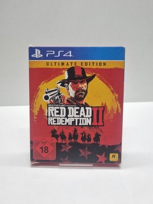 Red Dead Redemption 2 Ultimate Edition PS4 Steelbook Map & alle Bonusinhalte
