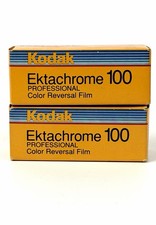Sealed Kodak Ektachrome Professional 100 Color Reversal Film 2 Expired 08/1991