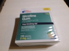 Good Neighbor Pharmacy Nicotine Polacrilex Gum 2mg Mint 110 Pieces  Exp. 09/27