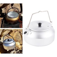Portable Folding Handle Outdoor Teapot Water Kettle Pot for Camping