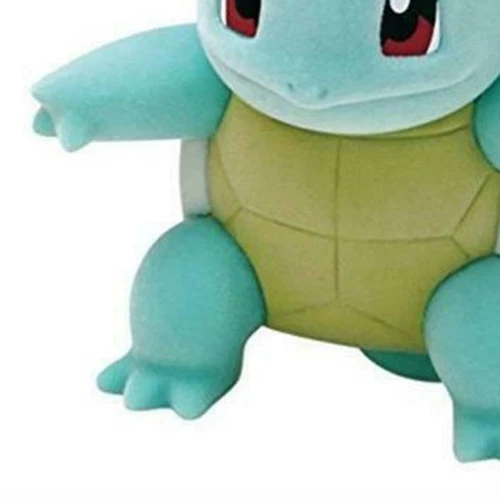 Pokemon Squirtle Schiggy Carapuce Beflockung Puppe - Bild 7 von 8