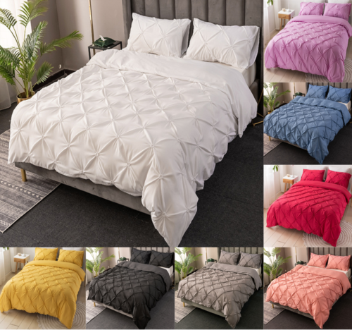 Duvet Cover Bedding Sets Microfiber Pillow Cases Home Decoration Bed Set Sheet - Afbeelding 1 van 23