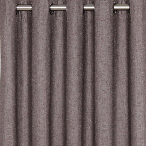 Textured Plain Blockout Curtain Phoenix Eyelet Curtain Panel Drape Bedroom - Picture 20 of 21
