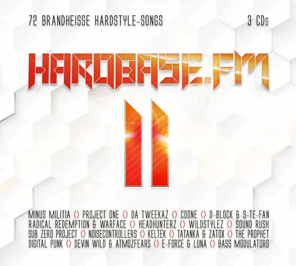 CD HardBase.FM Vol. 11 von Various Artists 3CDs
