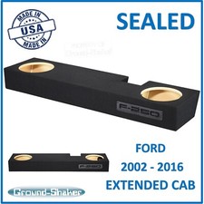 2002 - 2016 Ford F-250 Extended Cab Dual Sub Box Subwoofer Enclosure