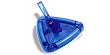 HydroTools by Swimline 8145 Clear Weighted Triangle Swimming Pool Vacuum Head