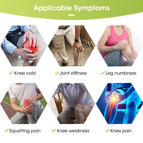 Wormwood Herbal Wellnee Knee Pain Relief Pads Warming Plaster Joint Ache Sticker - Picture 12 of 22
