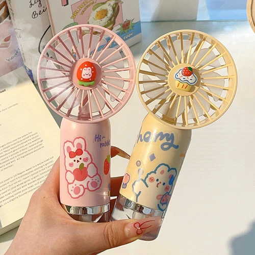 Portable Misting Fan Handheld Person Mister Fan Battery Operated Water Mist Fans