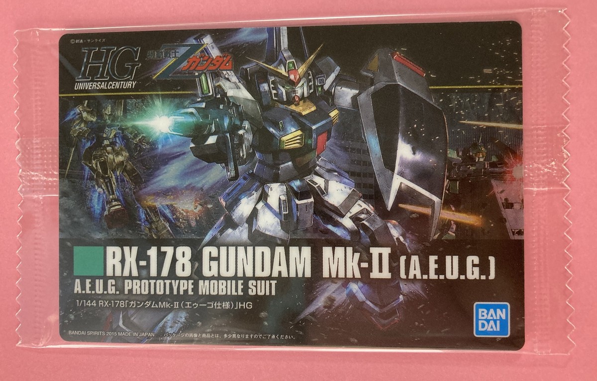 RX-178 GUNDAM MK-Ⅱ 165 GUNDAM Wafer Card BANDAI Very Rare NEW | eBay