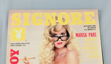 Mexican Playboy SIGNORE Magazine October 1990 Vintage Britany York