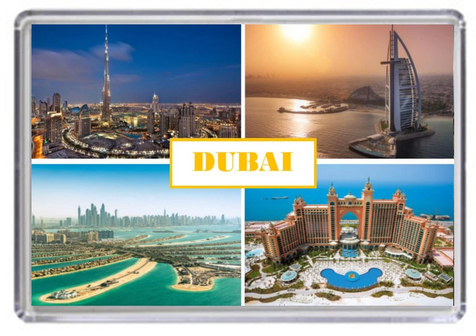 Dubai Fridge Magnet 02