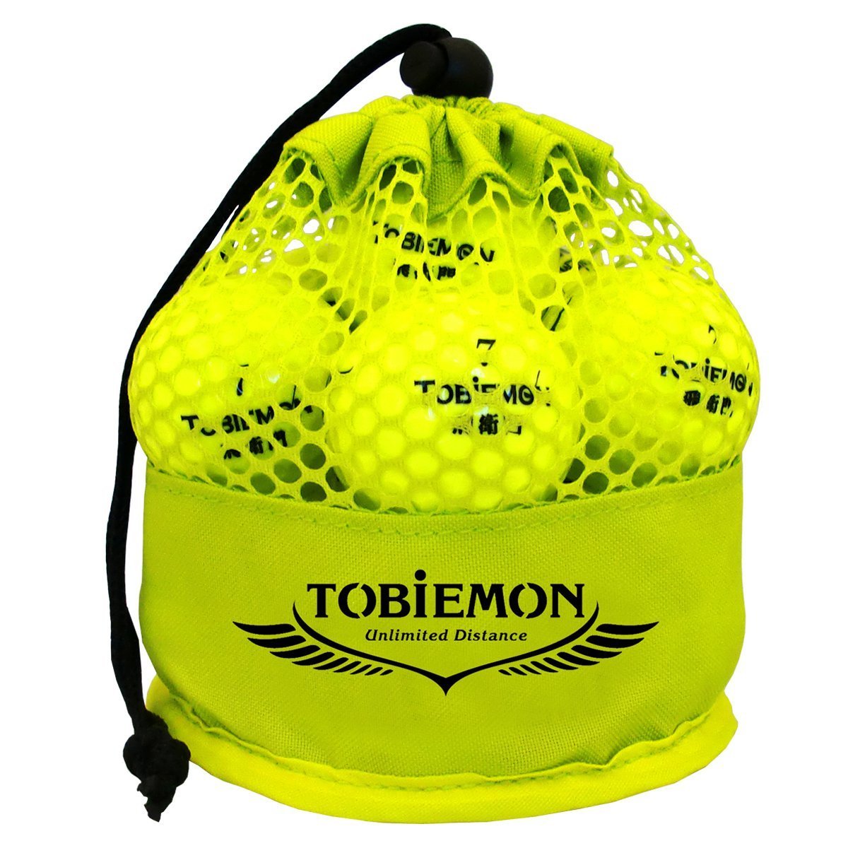 TOBIEMON Japan Golf Ball Balls Kanji Yellow 1 Dozen TBM-2MBY | eBay