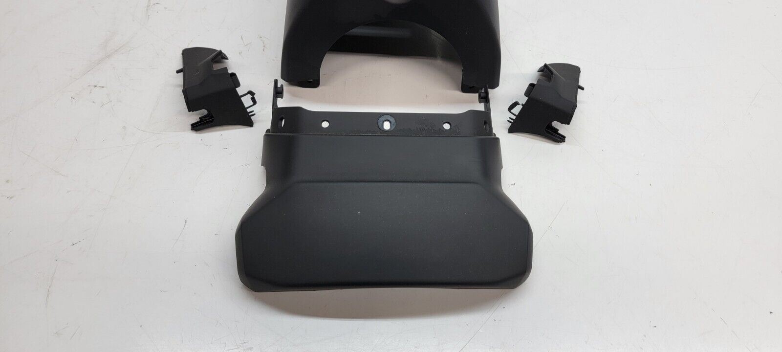 LAMBORGHINI HURACAN LP580 INTERIOR STEERING COLUMN COVER PLASTIC PANELS OEM SET 