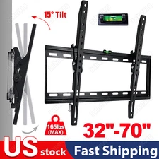TV Wall Mount Bracket Tilt for 32 37 40 42 43 46 47 50 52 55 60 65 70inch Screen