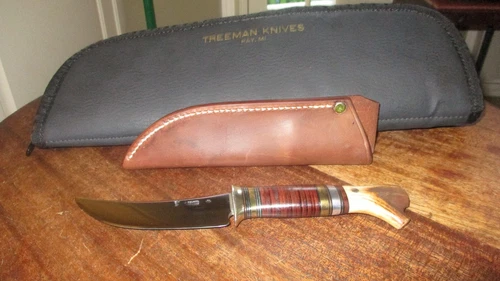 treeman Jim Behring hunter  Mosher sheath