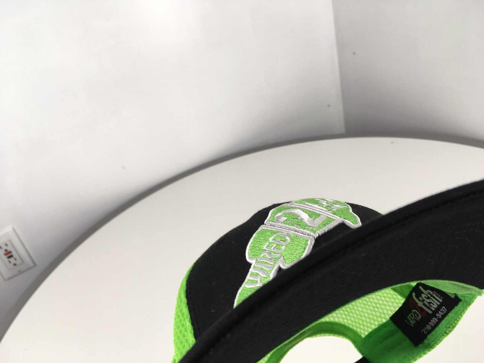 Wired2Fish Scout Hat Cap Strap Back, Black Green - image 3