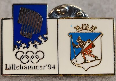 Pin's Olympiques - Lillehammer 1994 - Jeux D'hiver - Norvège