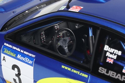 1/18 Otto GT Spirit Subaru Impreza WRC 2000 Catalunya Rally R.Burn