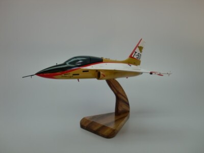 T-50 Golden Eagle T50 KAI Aircraft Desktop Kiln Dried Wood Model Small New