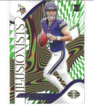 2024 Panini Illusions Illusionists Insert J.J. MCCARTHY Rookie #8 Vikings