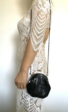 Women Evening Clutch Metal Mesh Purse Handbag for Party or Daily Use USA stock