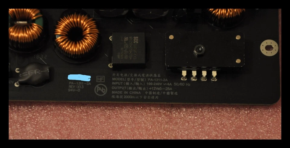 NEW Genuine OEM Apple iMac 27" A1419 Power Supply Late 2012 to 2014 PA-1311-2A1 - Image 3 of 3