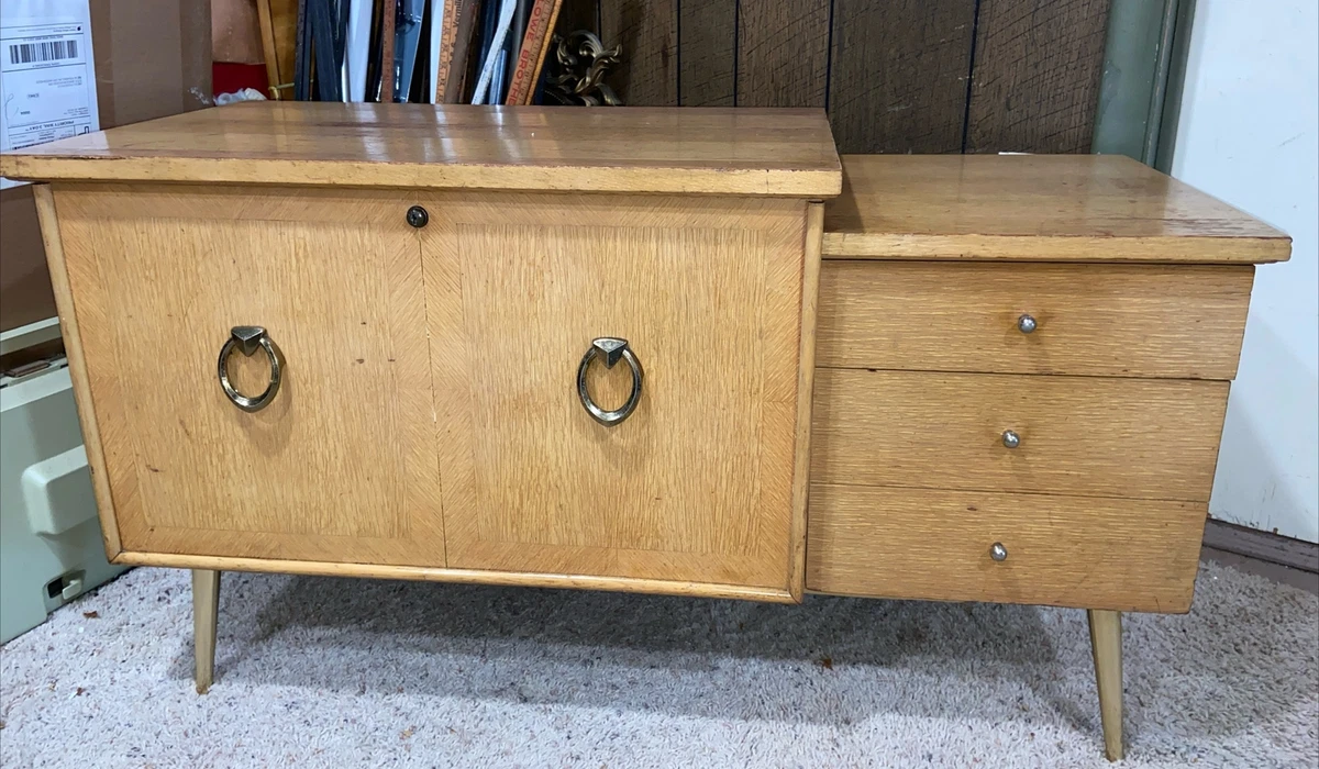 Antique cedar chest sale of drawers ebay