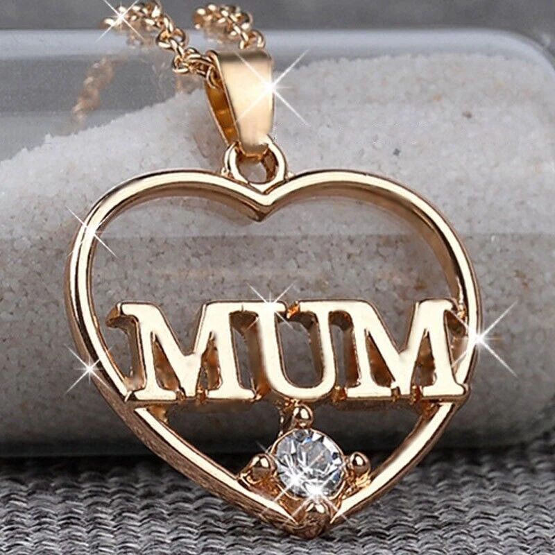 Mother's day sale necklace rose gold