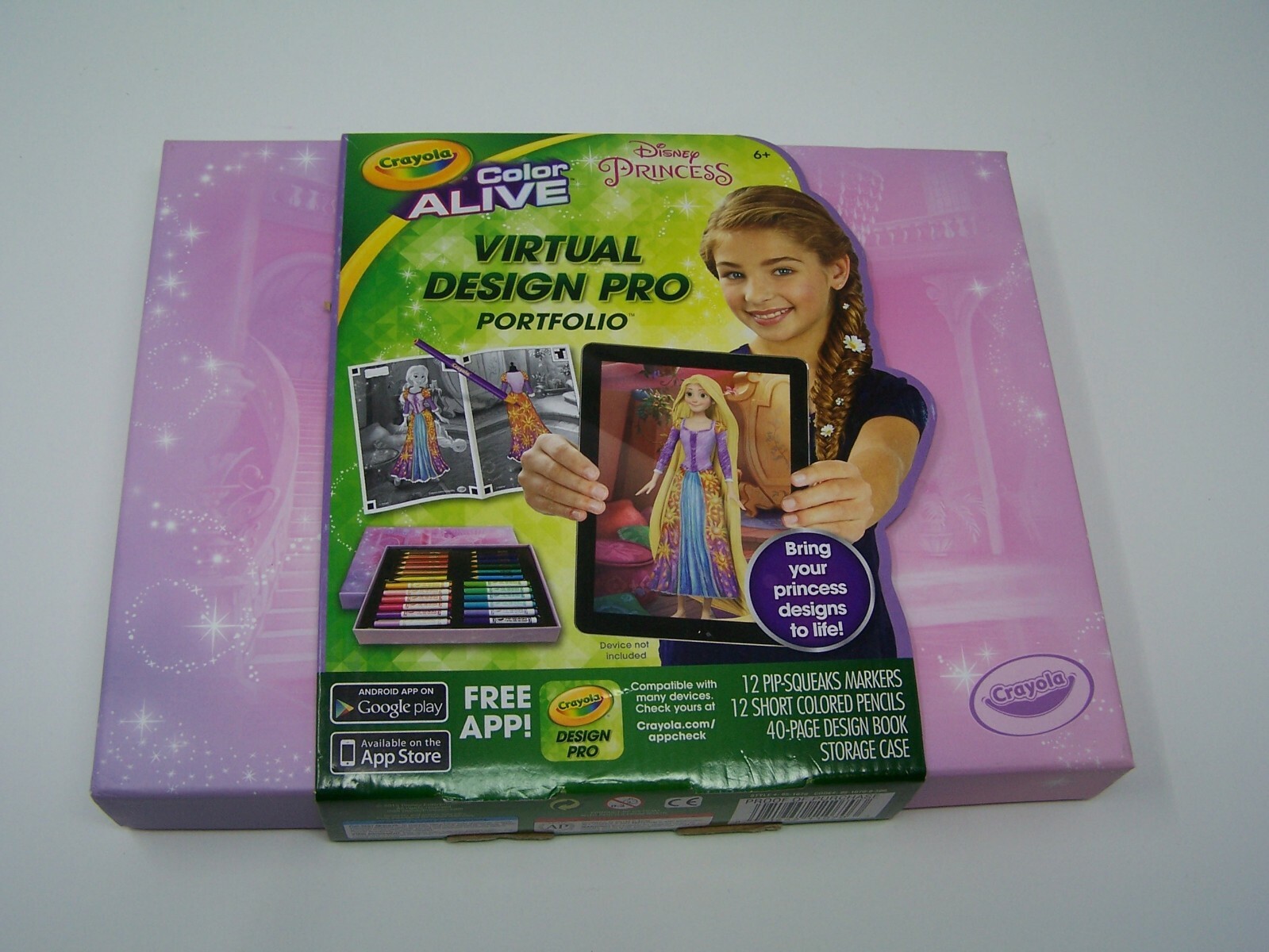 Crayola Virtual Design Pro Disney Princess Coloring Book Cra