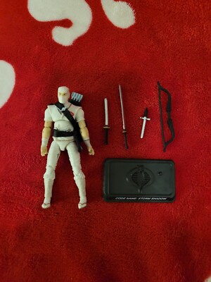 Modern GI Joe Action Figure 2007 Storm Shadow V21 Complete except FC