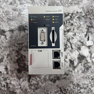 Endress+Hauser FIELDGATE SFG500 Ethernet/Profibus Gateway